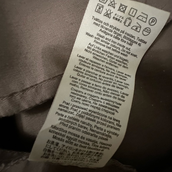 Part Two Women's Dark Khaki mini Skirt - Picture 6 of 7